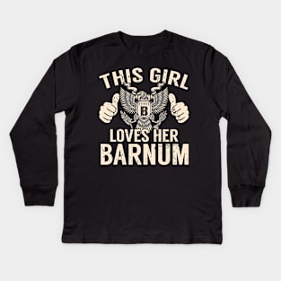 BARNUM Kids Long Sleeve T-Shirt